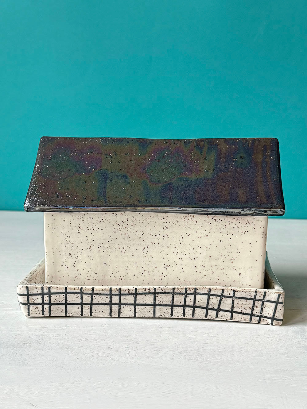 Barn Butter Dish - MADE TO ORDER