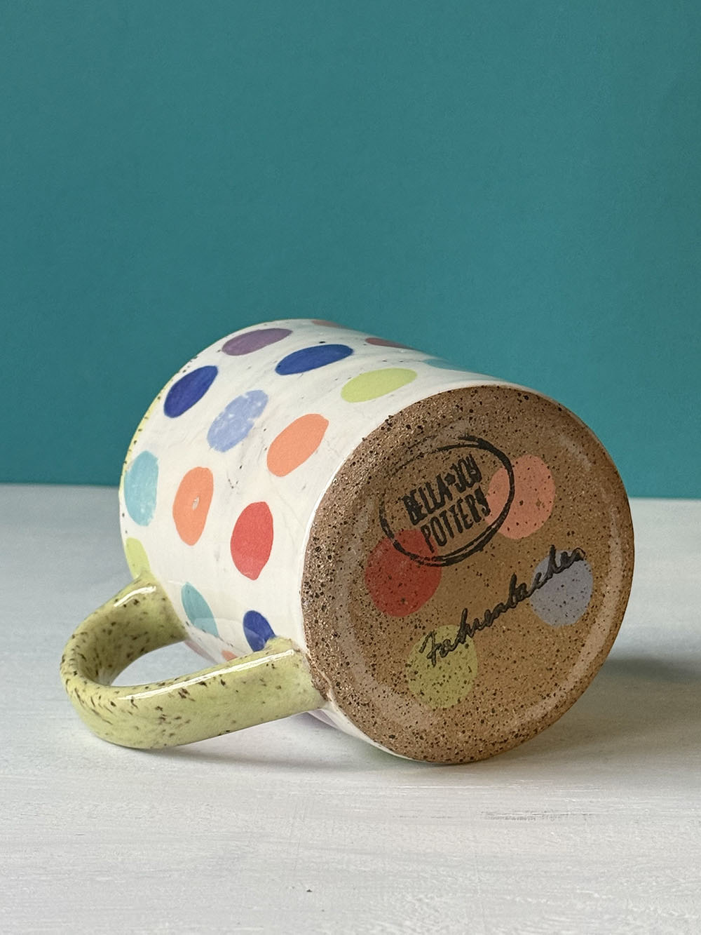 Colorful Polka Dot Mug