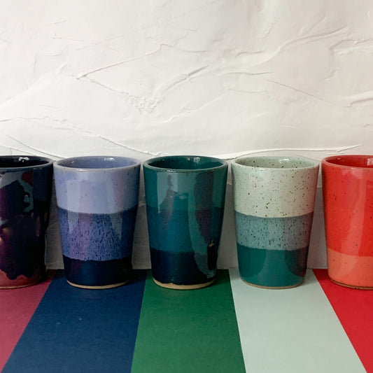 Longer Nights Stoneware Cup - Available in Assorted Colors