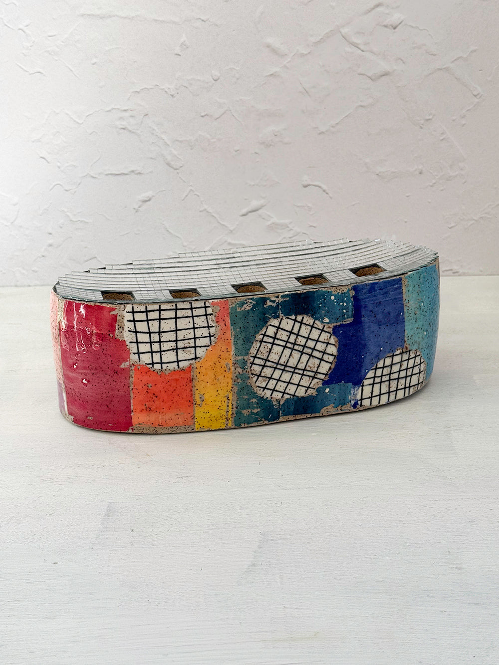 Mirrorball Candlestick Holder