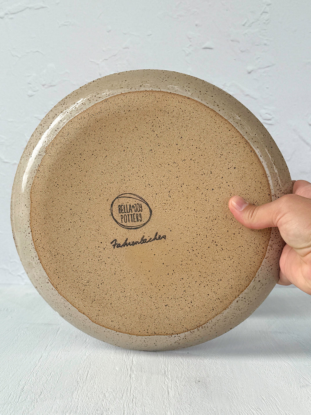 Large Stoneware Plate