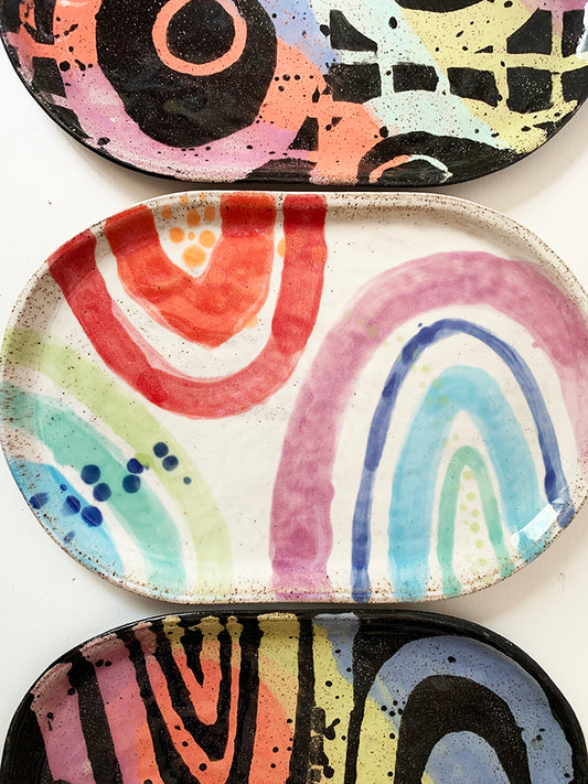 Magical Rainbow Platter