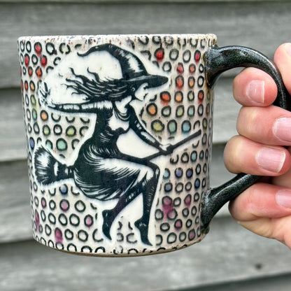 Rainbow Witch Mug