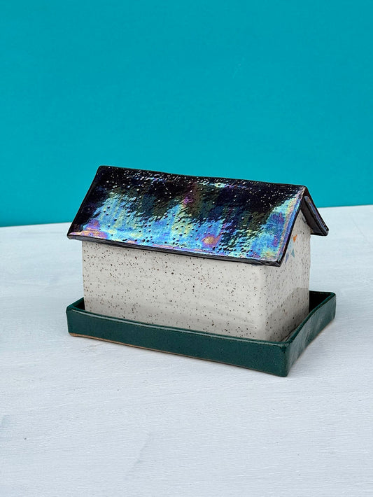 Barn Butter Dish - MADE TO ORDER