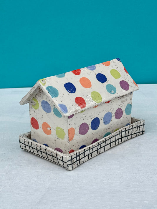 Barn Butter Dish - MADE TO ORDER