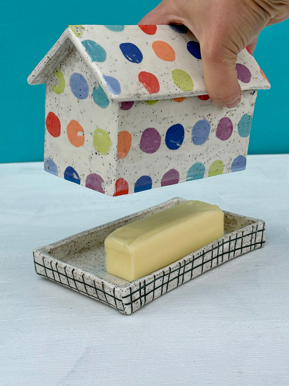 Barn Butter Dish - MADE TO ORDER