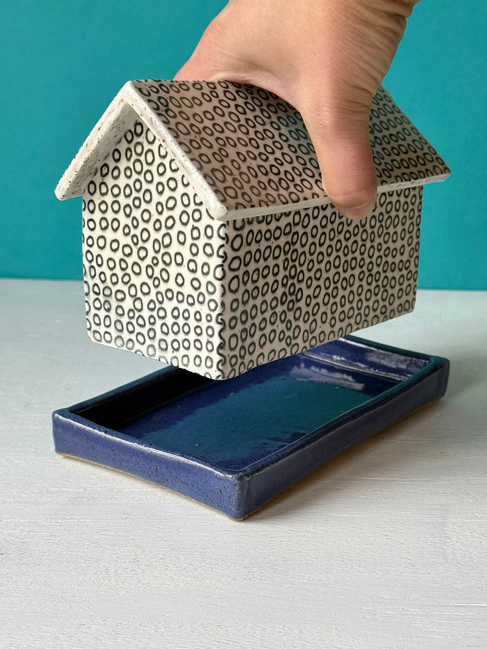 Barn Butter Dish - MADE TO ORDER