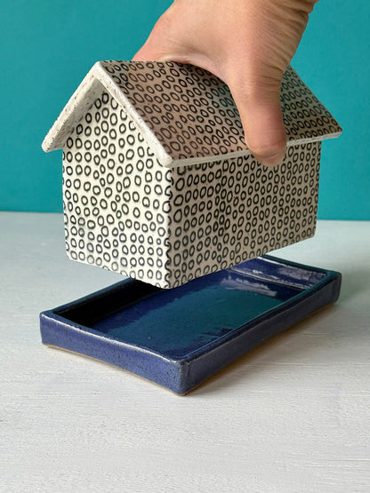 Barn Butter Dish - MADE TO ORDER