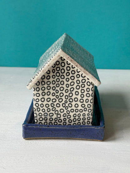 Barn Butter Dish - MADE TO ORDER