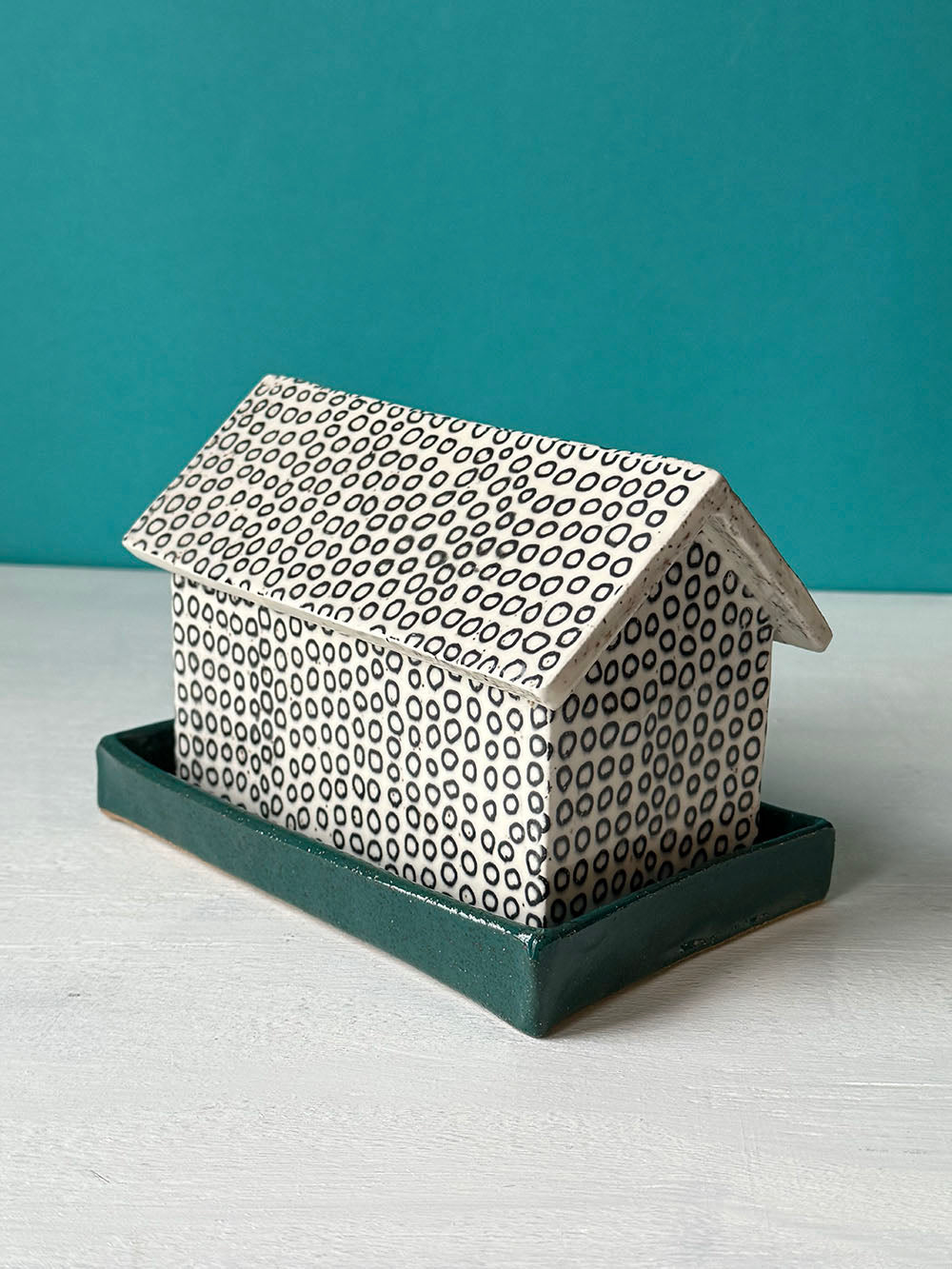 Barn Butter Dish - MADE TO ORDER