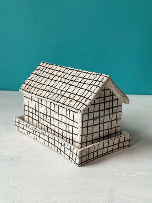 Barn Butter Dish - MADE TO ORDER