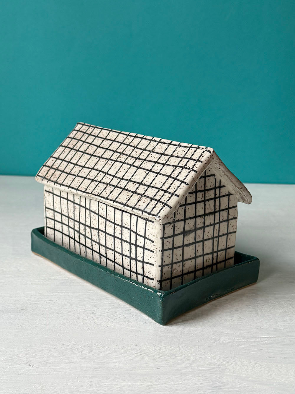 Barn Butter Dish - MADE TO ORDER
