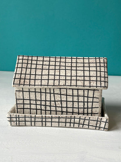 Barn Butter Dish - MADE TO ORDER