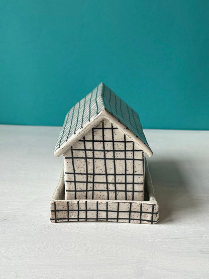 Barn Butter Dish - MADE TO ORDER