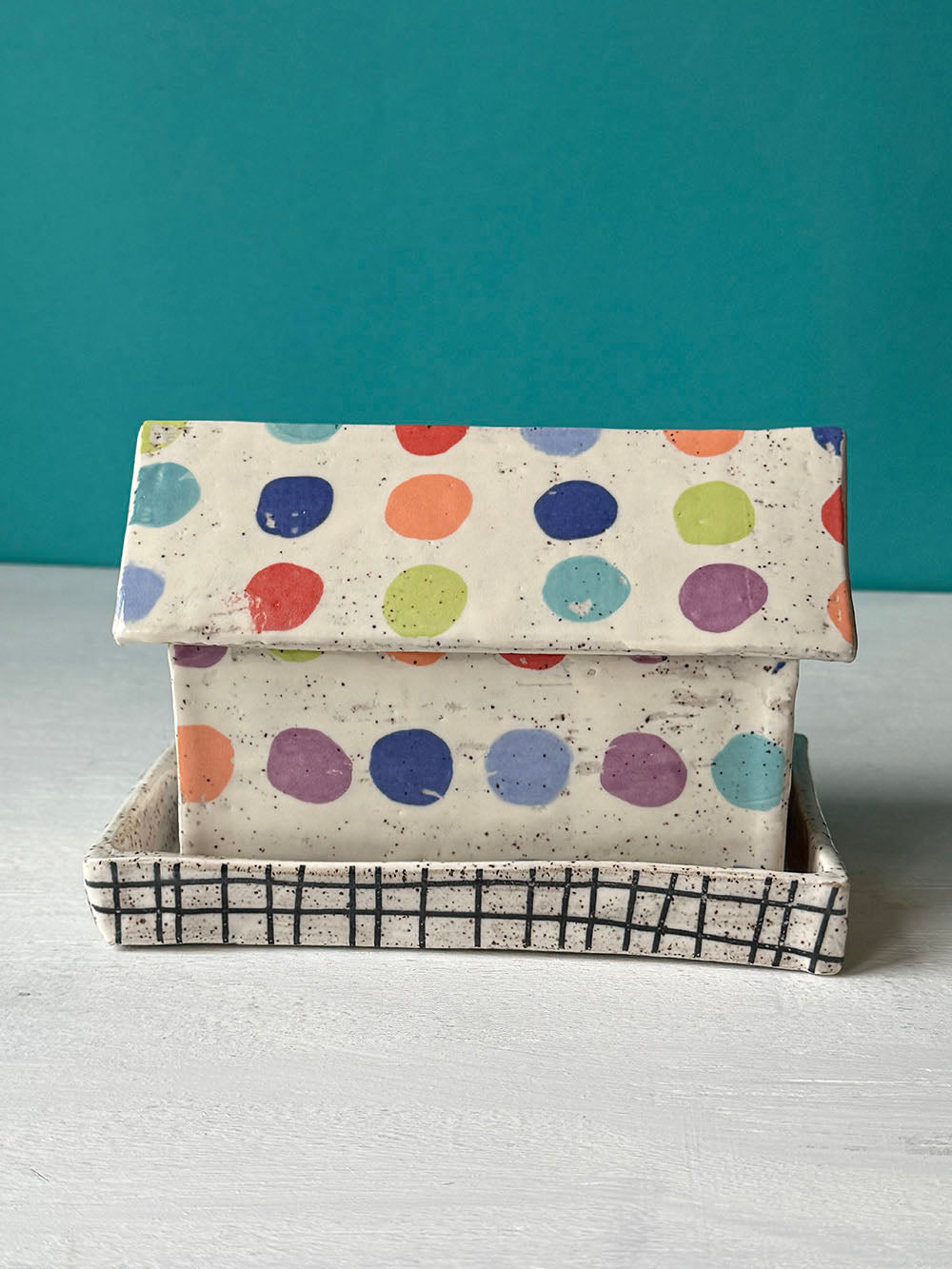 Barn Butter Dish - MADE TO ORDER