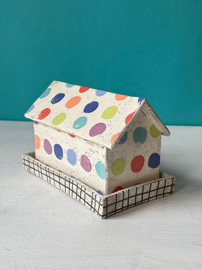 Barn Butter Dish - MADE TO ORDER