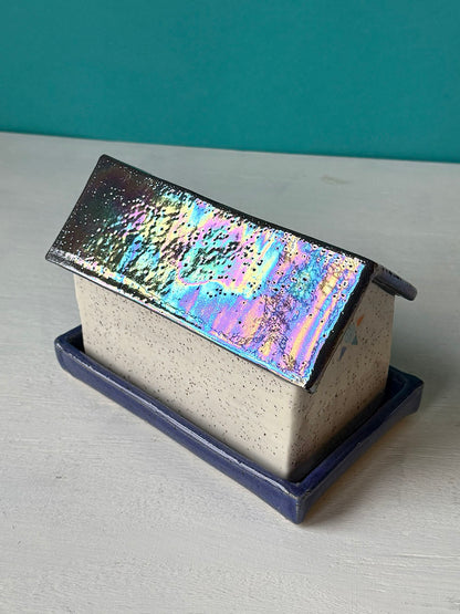 Barn Butter Dish - MADE TO ORDER