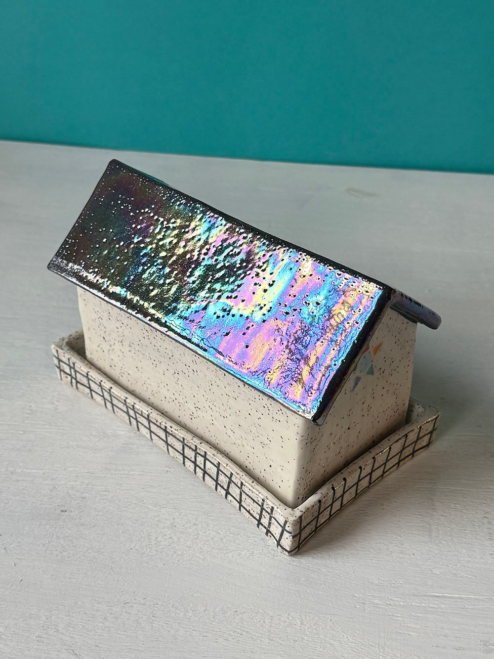 Barn Butter Dish - MADE TO ORDER