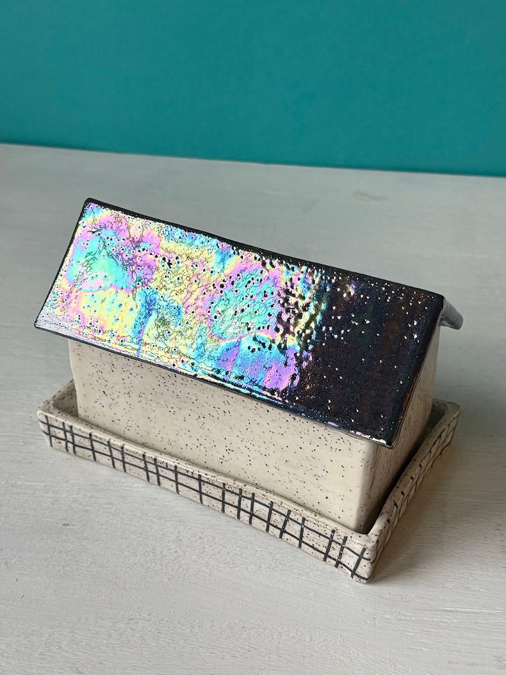 Barn Butter Dish - MADE TO ORDER