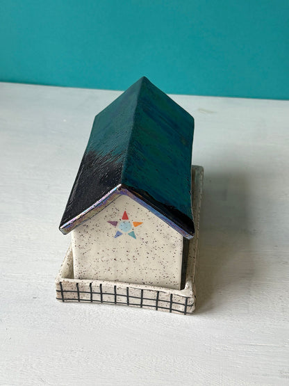 Barn Butter Dish - MADE TO ORDER