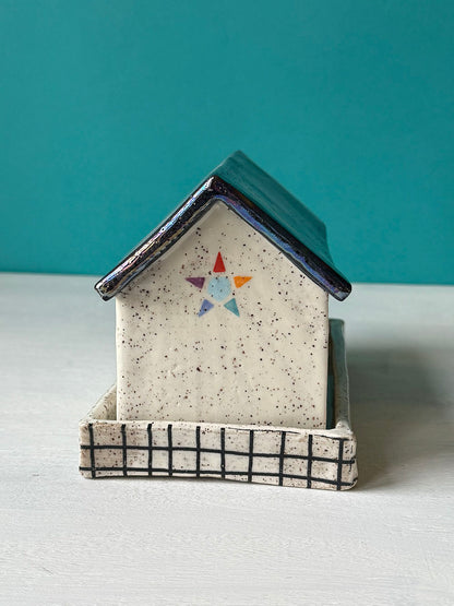 Barn Butter Dish - MADE TO ORDER