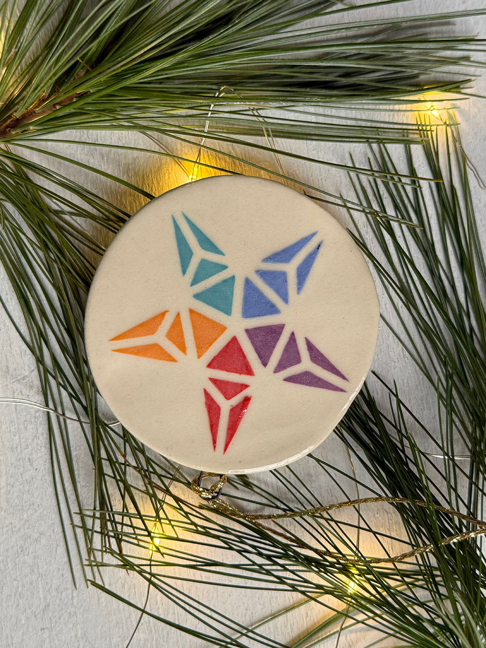 Barn Star Ornament -