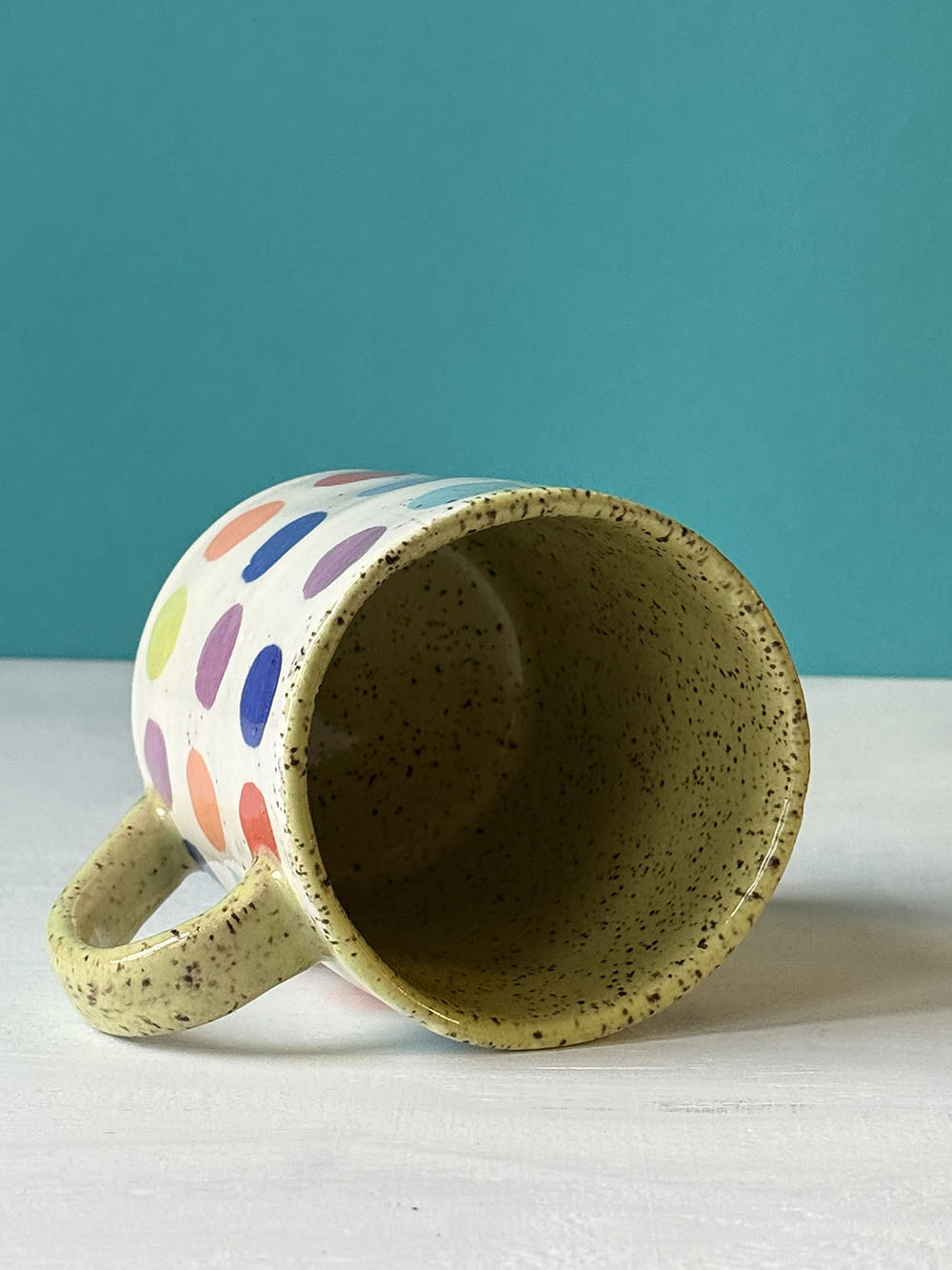Colorful Polka Dot Mug