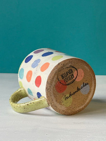 Colorful Polka Dot Mug