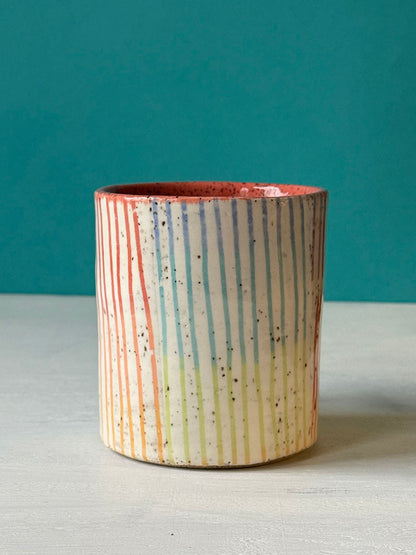 Rainbow Stripe Mug