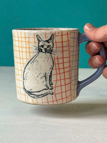Barn Cat Mug - MADE TO ORDER