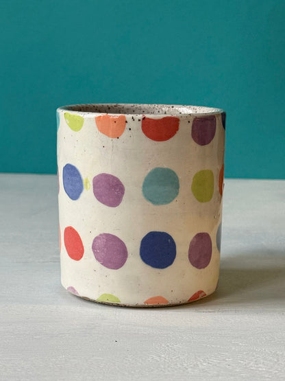 Colorful Polka Dot Mug - MADE TO ORDER