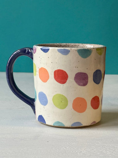 Colorful Polka Dot Mug - MADE TO ORDER