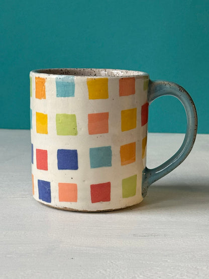 Colorful Square Mug - MADE TO ORDER