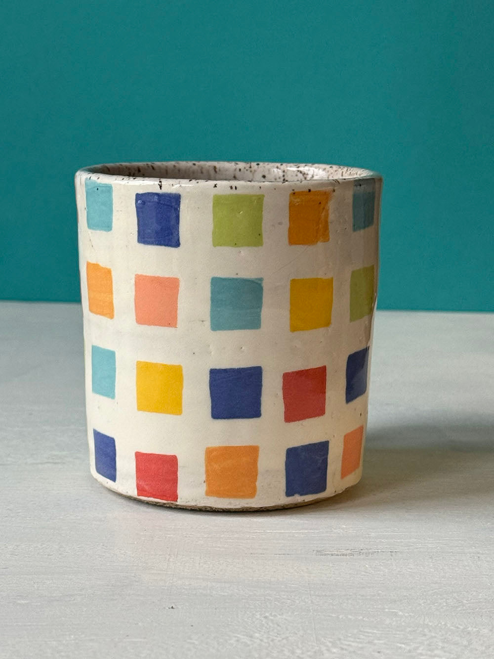 Colorful Square Mug - MADE TO ORDER