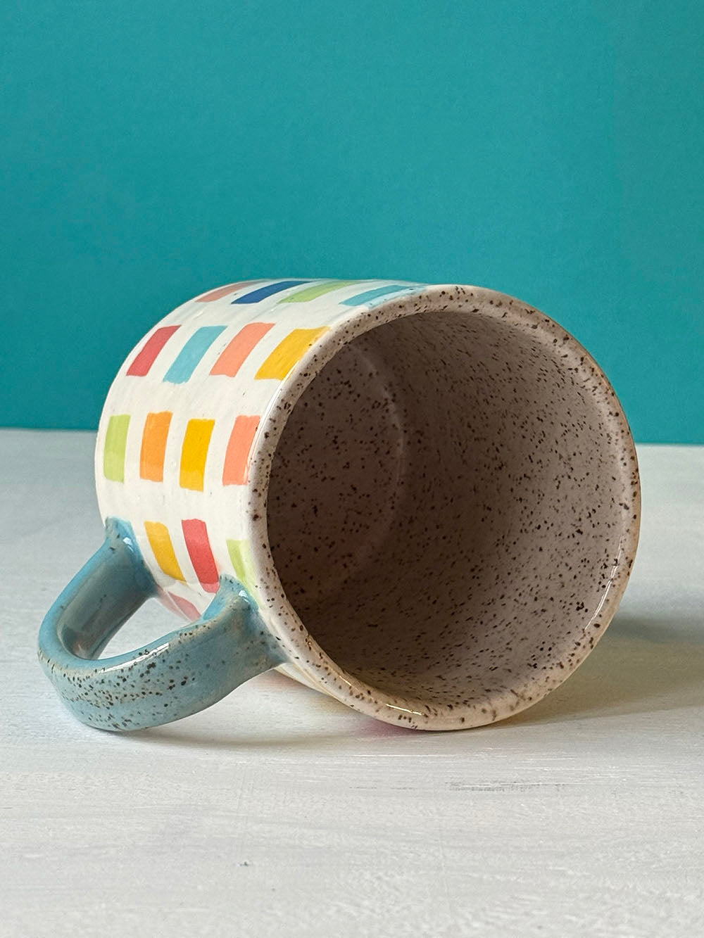 Colorful Square Mug - MADE TO ORDER