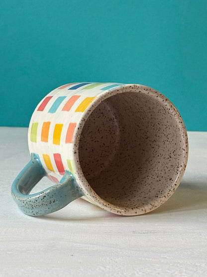 Colorful Square Mug - MADE TO ORDER