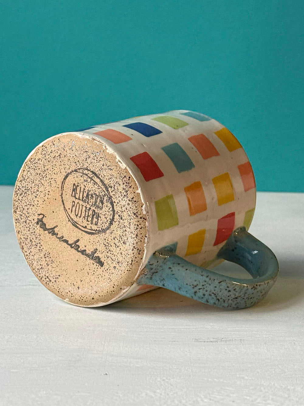 Colorful Square Mug - MADE TO ORDER