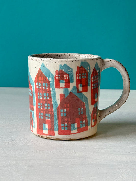 3D Houses Mug - MADE TO ORDER