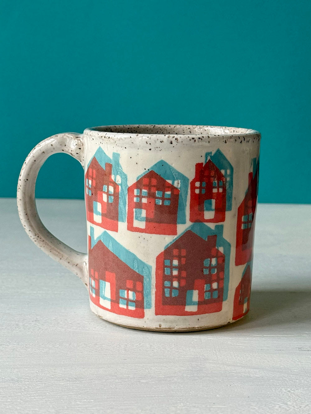 3D Houses Mug - MADE TO ORDER