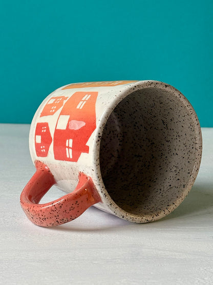 Rainbow Houses Mug - MADE TO ORDER