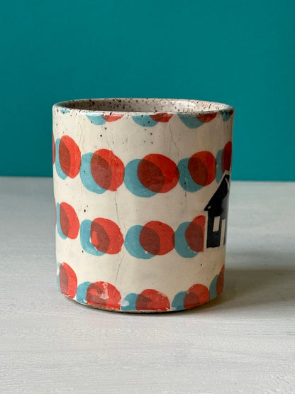 Barn Mug - 3D Circles - MADE TO ORDER