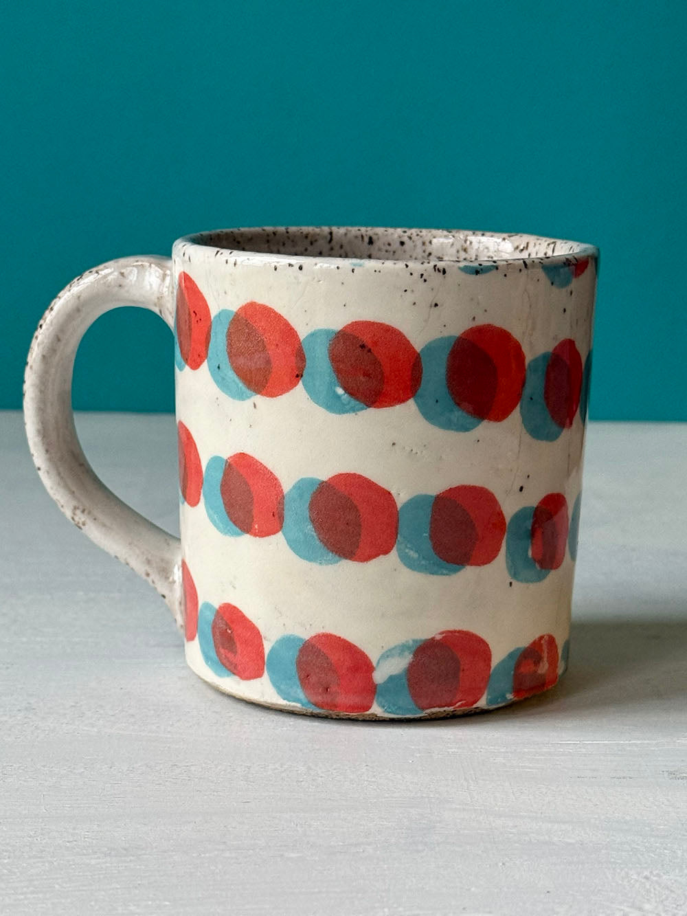 Barn Mug - 3D Circles - MADE TO ORDER