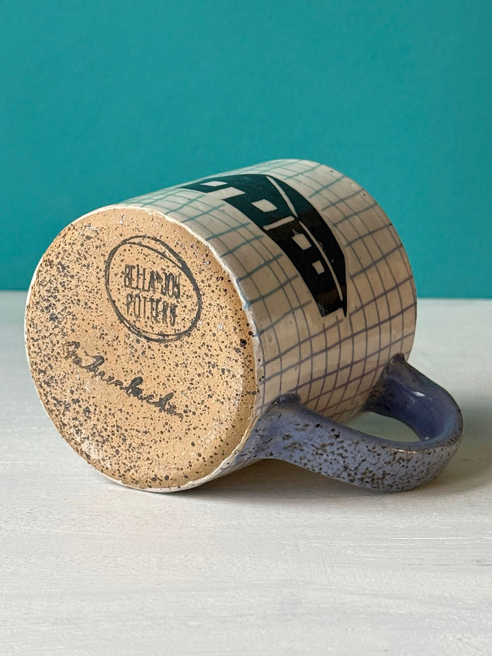 Barn Mug - Rainbow Grid - MADE TO ORDER