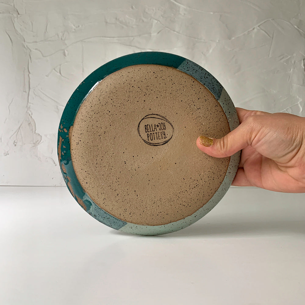 WHOLESALE Longer Nights Small Stoneware Plate - Available in Assorted Colors