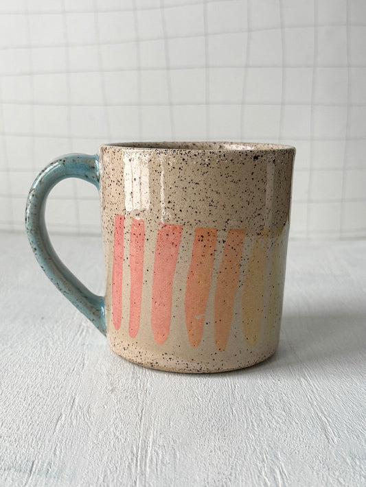 Rainbow Stripe Mug