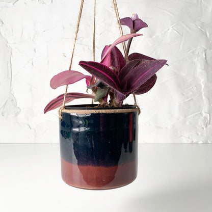WHOLESALE Longer Nights Hanging Stoneware Planter - Available in Assorted Colors