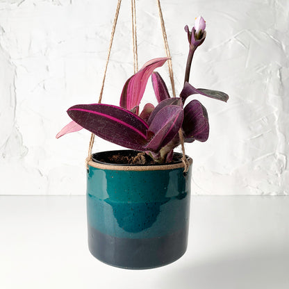 WHOLESALE Longer Nights Hanging Stoneware Planter - Available in Assorted Colors