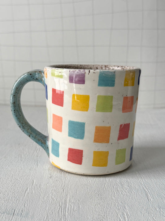 Colorful Square Mug