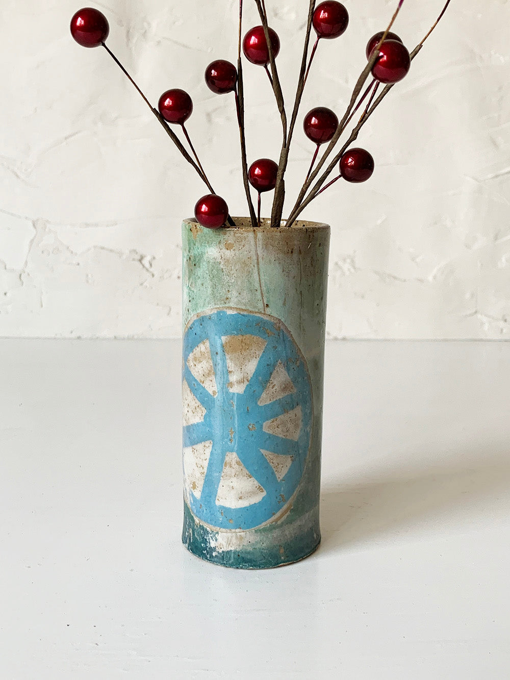 Stoneware Bud Vase