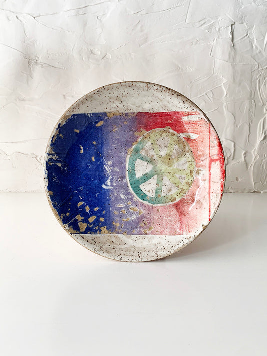 Small Stoneware Plate